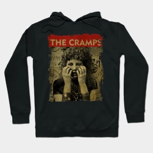 TEXTURE ART- The Cramps 1982 - RETRO STYLE 2 Hoodie